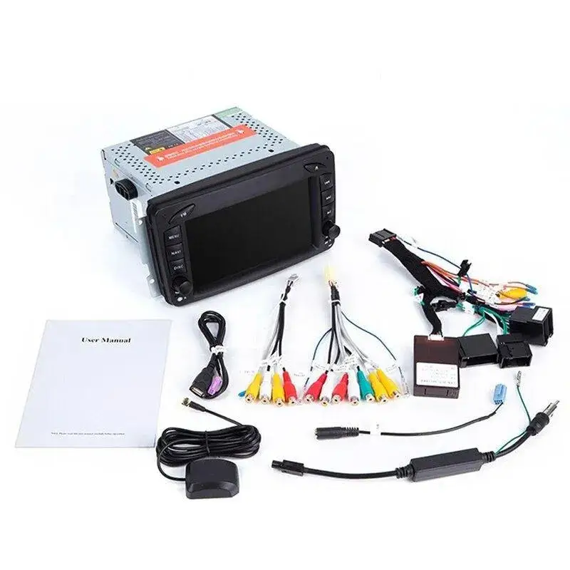 Radio Android do Mercedes-Benz CLK W209 C-Klasa W203 G-Klasa W463 CLK W208 CarPlay Android Auto 4G WiFi GPS DSP