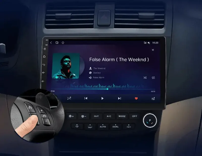 Radio Android do Honda Accord VII (2003-2008) CarPlay Android Auto 4G WiFi GPS DSP