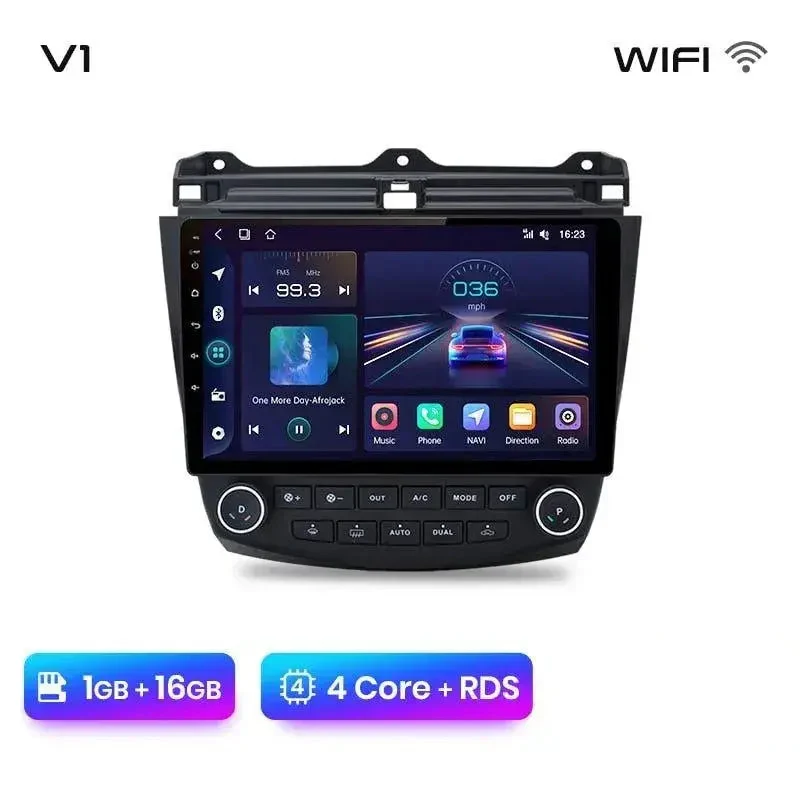 Radio Android do Honda Accord VII (2003-2008) CarPlay Android Auto 4G WiFi GPS DSP