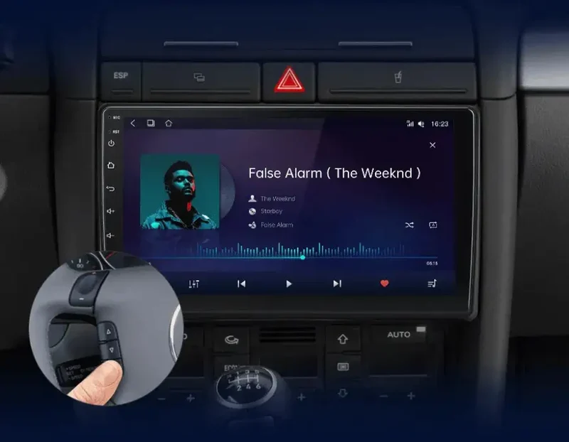 Radio Android do Audi A4 B6 B7 (2000-2009) CarPlay Android Auto 4G WiFi GPS DSP