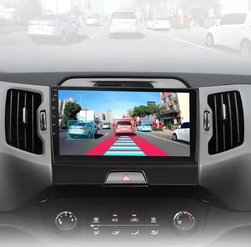 Radio Android do KIA Sportage III (2010-2016) CarPlay Android Auto 4G WiFi GPS DSP