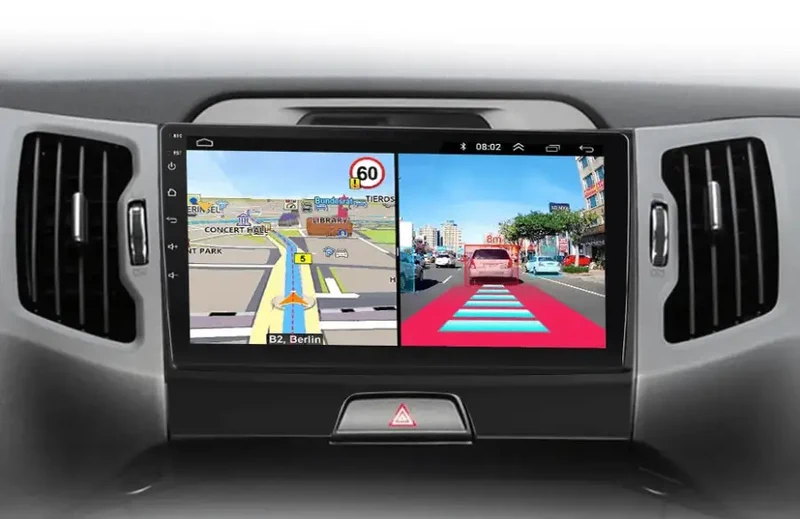 Radio Android do KIA Sportage III (2010-2016) CarPlay Android Auto 4G WiFi GPS DSP