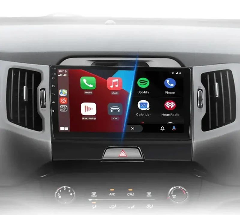 Radio Android do KIA Sportage III (2010-2016) CarPlay Android Auto 4G WiFi GPS DSP