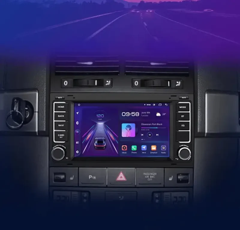 Radio Android do Volkswagen VW Touareg Multivan T5 Transporter T5 (2004-2009) CarPlay Android Auto 4G WiFi GPS DSP