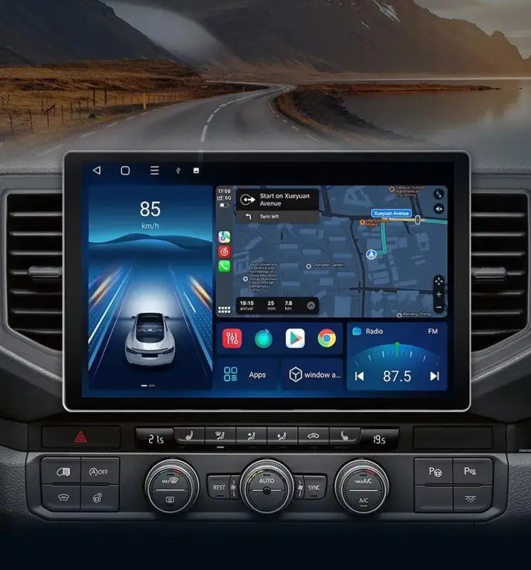 Radio Android do Volkswagen VW Crafter Multimedialne (2017-2021) CarPlay Android Auto 4G WiFi GPS DSP