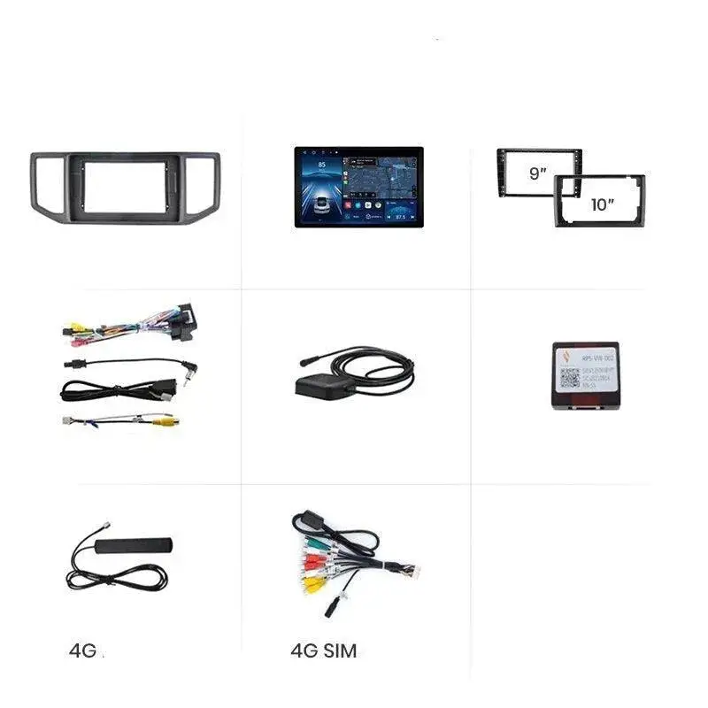 Radio Android do Volkswagen VW Crafter Multimedialne (2017-2021) CarPlay Android Auto 4G WiFi GPS DSP