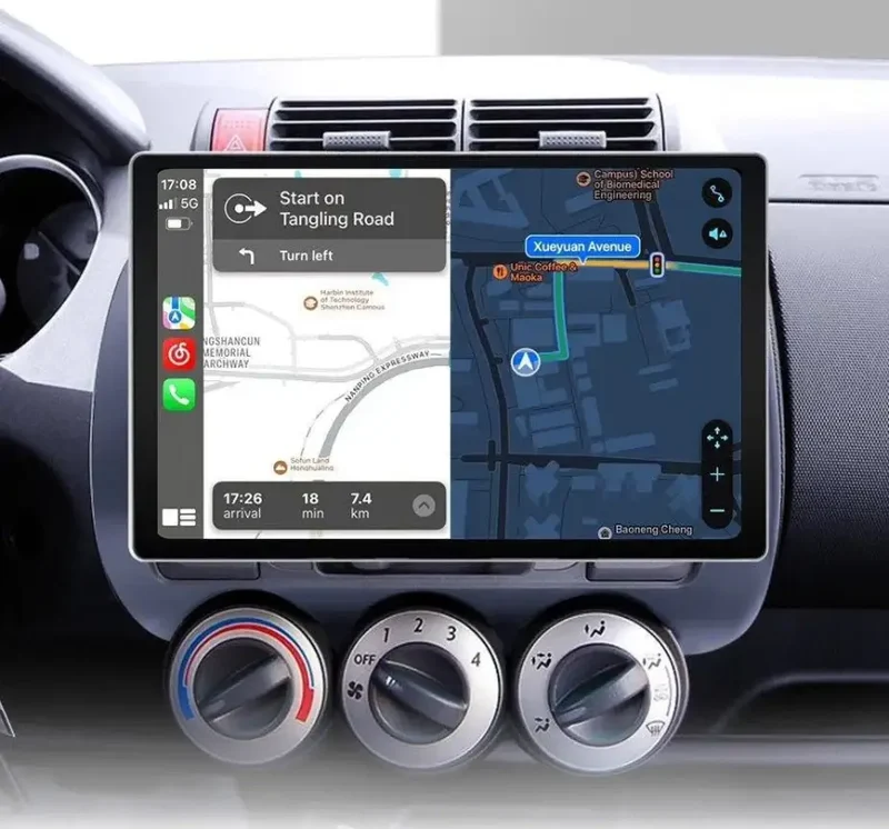 Radio Android do Honda Fit Jazz City Multimedialne (2002-2007) CarPlay Android Auto 4G WiFi GPS DSP