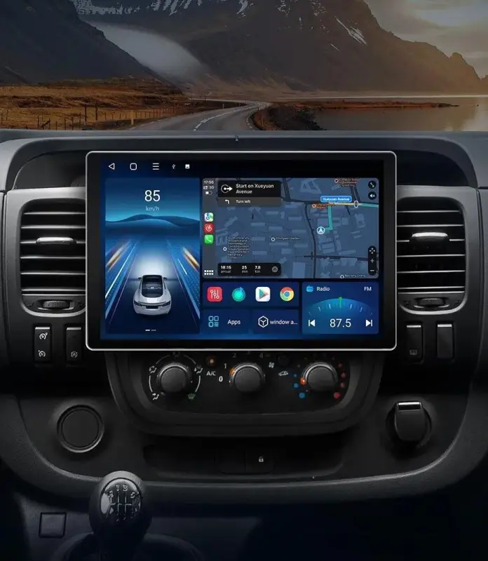 Radio Android do Renault Trafic III Opel Vivaro B Multimedialne (2015-2019) CarPlay Android Auto 4G WiFi GPS DSP