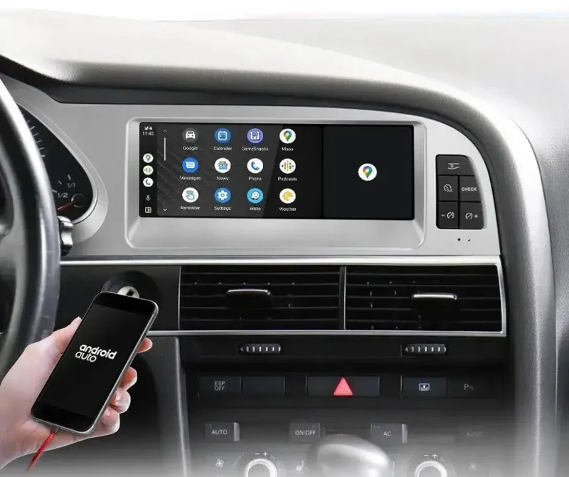Radio Android do Audi A6 C6 Dedykowany (2005-2011) CarPlay Android Auto 4G WiFi GPS DSP Ekran