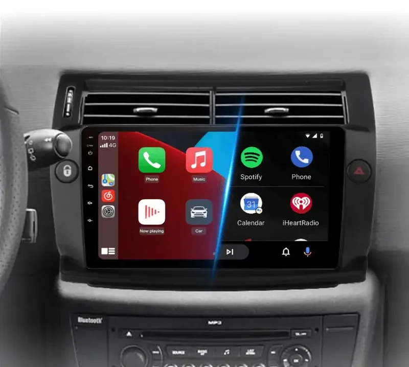 Radio Android do Citroen C4 (2004-2009) CarPlay Android Auto 4G WiFi GPS DSP