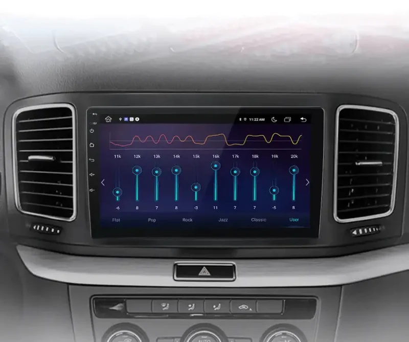Radio Android do Volkswagen VW Sharan Multimedialne (2012-2018) CarPlay Android Auto 4G WiFi GPS DSP