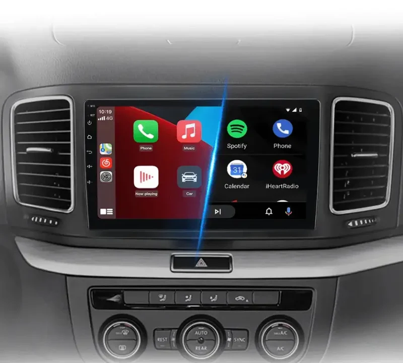 Radio Android do Volkswagen VW Sharan Multimedialne (2012-2018) CarPlay Android Auto 4G WiFi GPS DSP