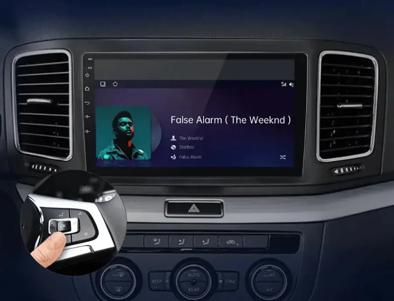 Radio Android do Volkswagen VW Sharan Multimedialne (2012-2018) CarPlay Android Auto 4G WiFi GPS DSP