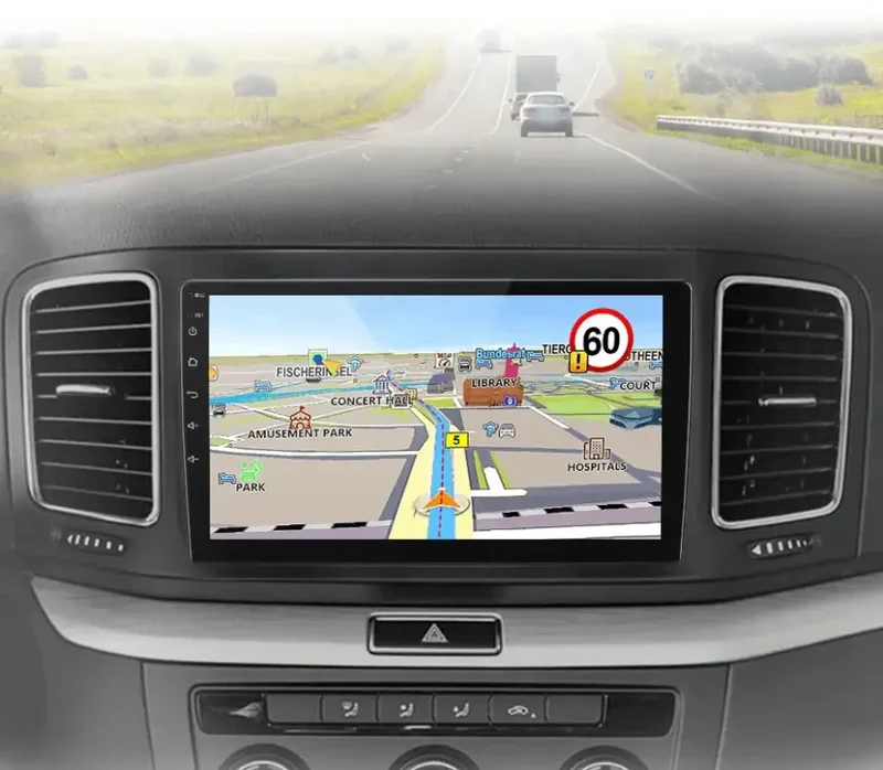 Radio Android do Volkswagen VW Sharan Multimedialne (2012-2018) CarPlay Android Auto 4G WiFi GPS DSP