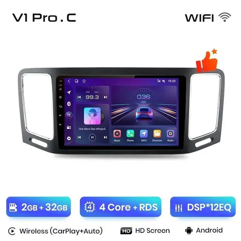 Radio Android do Volkswagen VW Sharan Multimedialne (2012-2018) CarPlay Android Auto 4G WiFi GPS DSP