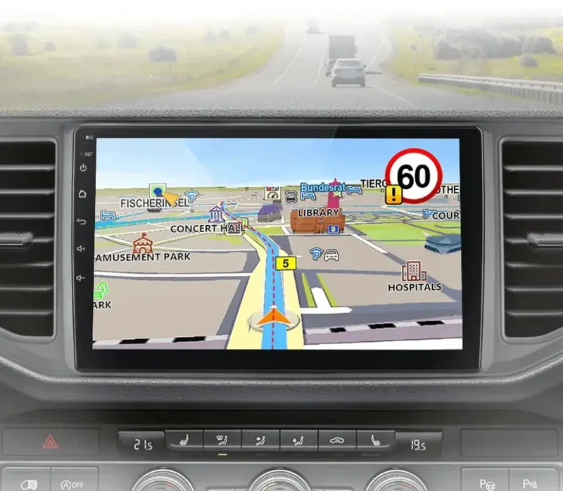 Radio Android do Volkswagen VW Crafter (2017-2021) CarPlay Android Auto 4G WiFi GPS DSP