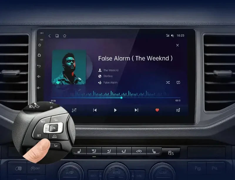 Radio Android do Volkswagen VW Crafter (2017-2021) CarPlay Android Auto 4G WiFi GPS DSP