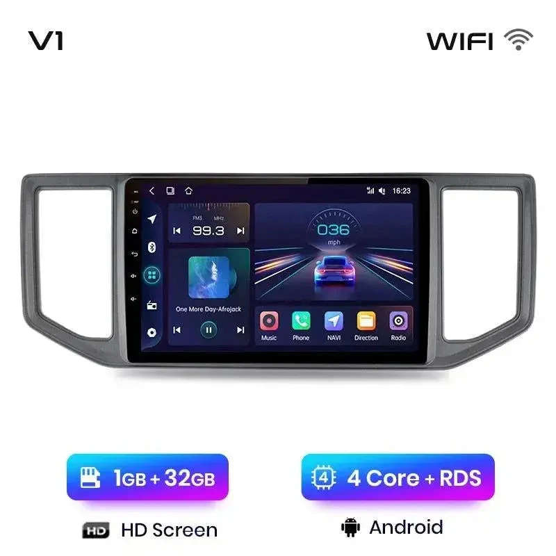 Radio Android do Volkswagen VW Crafter (2017-2021) CarPlay Android Auto 4G WiFi GPS DSP