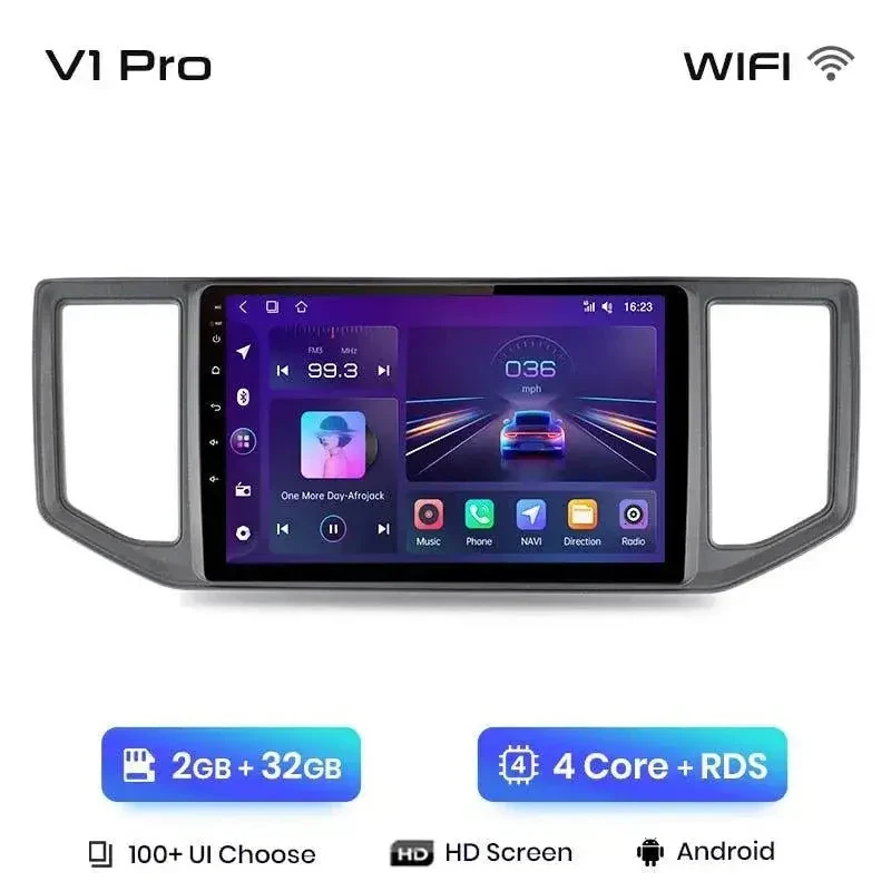 Radio Android do Volkswagen VW Crafter (2017-2021) CarPlay Android Auto 4G WiFi GPS DSP