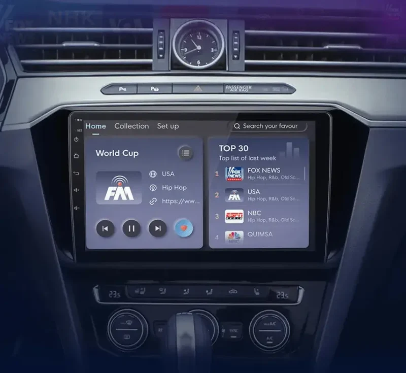 Radio Android do Volkswagen VW Passat B8 (2015-2020) CarPlay Android Auto 4G WiFi GPS DSP