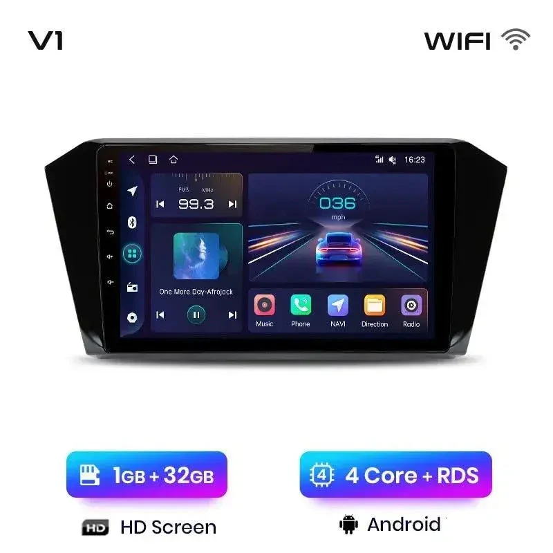 Radio Android do Volkswagen VW Passat B8 (2015-2020) CarPlay Android Auto 4G WiFi GPS DSP