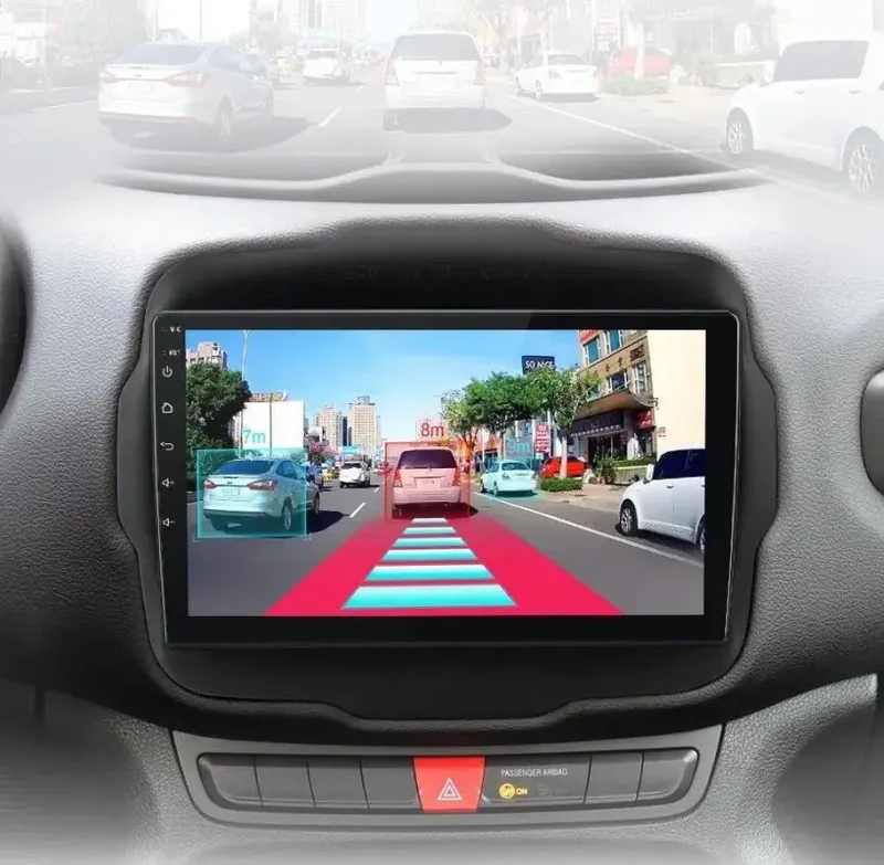 Radio Android do Jeep Renegade (2016-2020) CarPlay Android Auto 4G WiFi GPS DSP