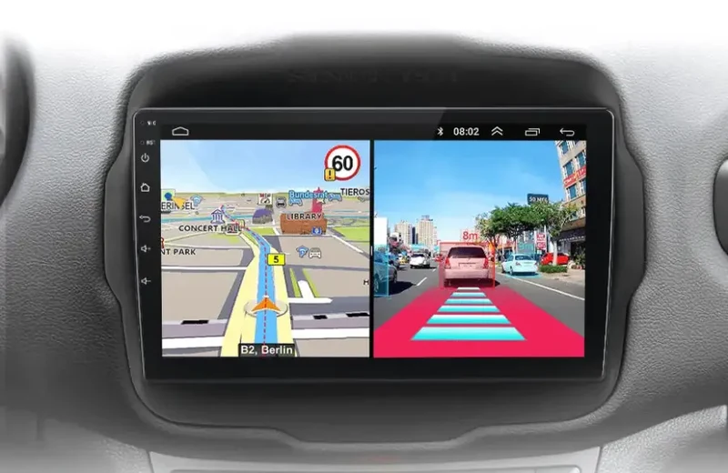 Radio Android do Jeep Renegade (2016-2020) CarPlay Android Auto 4G WiFi GPS DSP
