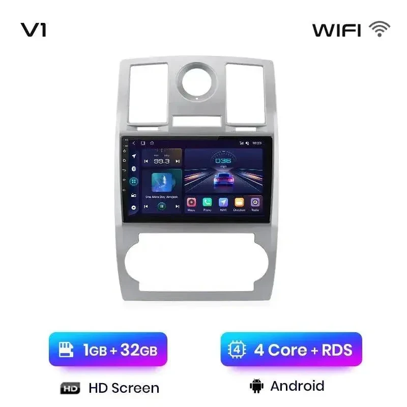 Radio Android do Chrysler 300C Aspen (2004-2008) CarPlay Android Auto 4G WiFi GPS DSP