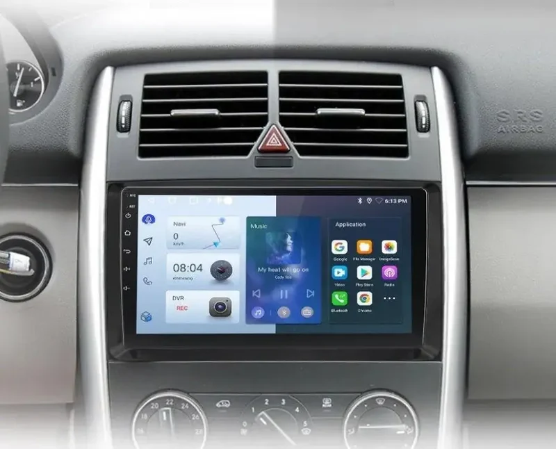 Radio Android do Mercedes-Benz W169 W245 B200 Sprinter W906 Vito W639 CarPlay Android Auto 4G WiFi GPS DSP