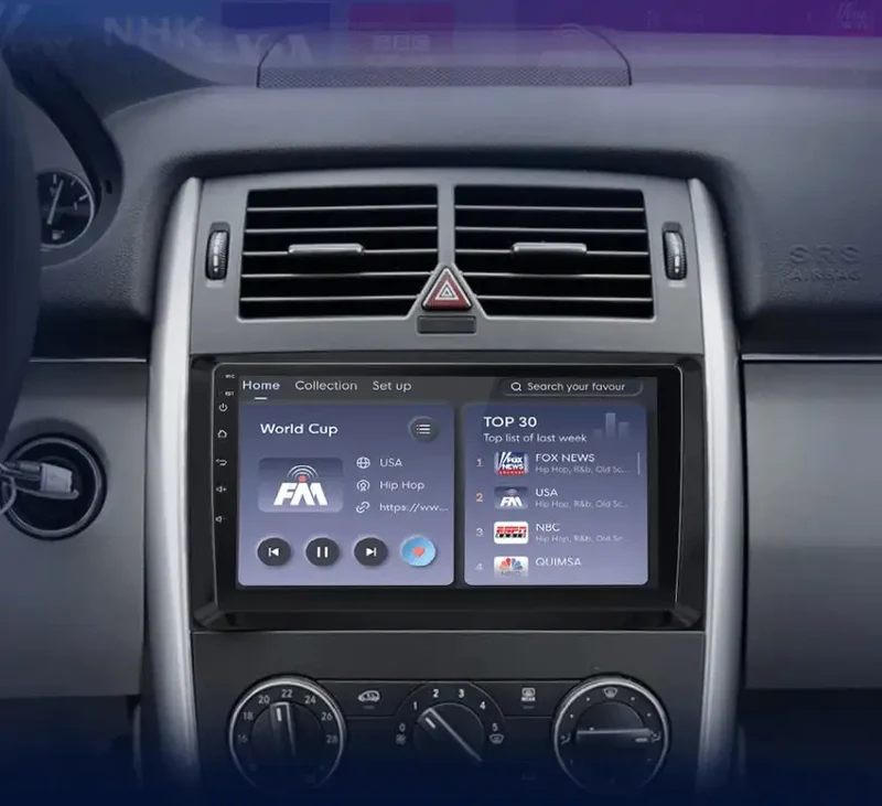 Radio Android do Mercedes-Benz W169 W245 B200 Sprinter W906 Vito W639 CarPlay Android Auto 4G WiFi GPS DSP
