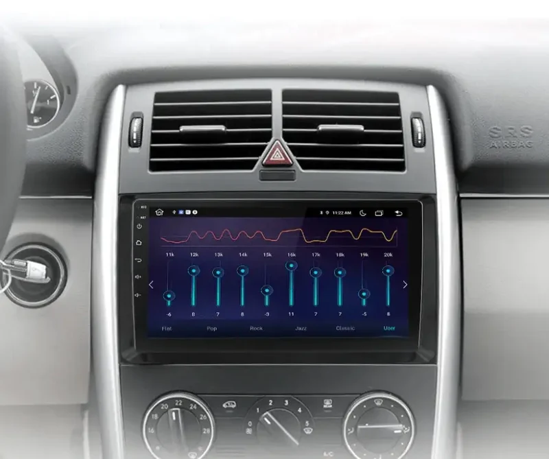 Radio Android do Mercedes-Benz W169 W245 B200 Sprinter W906 Vito W639 CarPlay Android Auto 4G WiFi GPS DSP