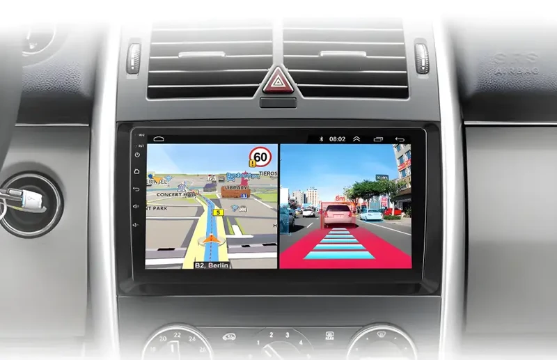 Radio Android do Mercedes-Benz W169 W245 B200 Sprinter W906 Vito W639 CarPlay Android Auto 4G WiFi GPS DSP