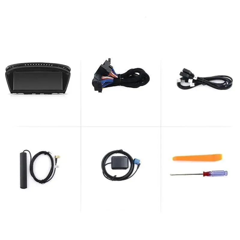 Radio Android do BMW Serii 5 E60 E61 E63 E64 Serii 3 E90 E91 E92 Dedykowany CarPlay Android Auto 4G WiFi GPS DSP Ekran