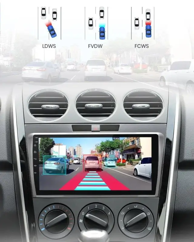 Radio Android do Mazda CX-7 (2008-2015) CarPlay Android Auto 4G WiFi GPS DSP