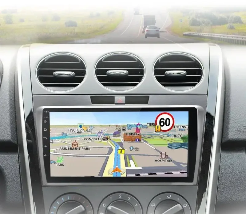 Radio Android do Mazda CX-7 (2008-2015) CarPlay Android Auto 4G WiFi GPS DSP