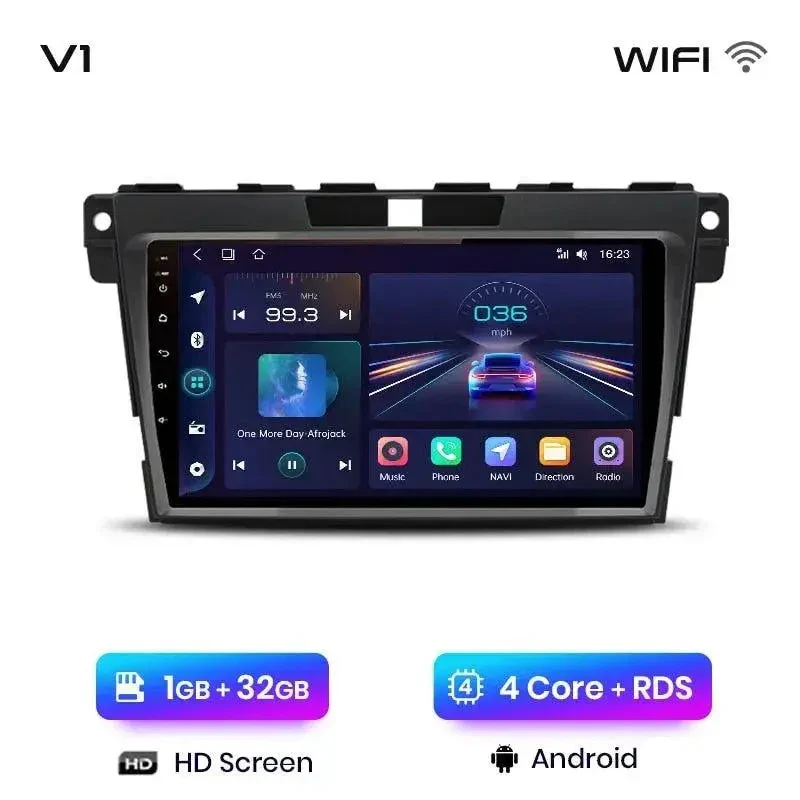 Radio Android do Mazda CX-7 (2008-2015) CarPlay Android Auto 4G WiFi GPS DSP