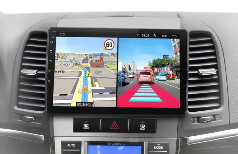 Radio Android do Hyundai Santa Fe II (2006-2012) CarPlay Android Auto 4G WiFi GPS DSP