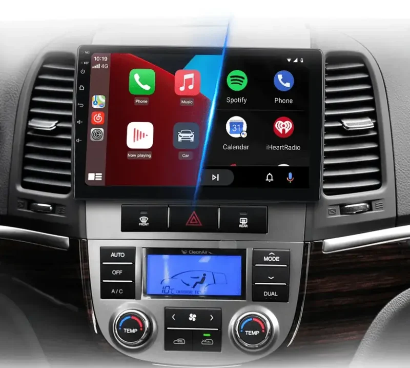Radio Android do Hyundai Santa Fe II (2006-2012) CarPlay Android Auto 4G WiFi GPS DSP
