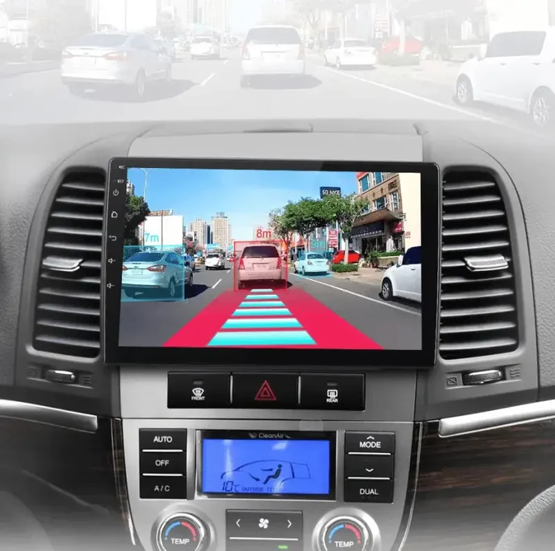 Radio Android do Hyundai Santa Fe II (2006-2012) CarPlay Android Auto 4G WiFi GPS DSP