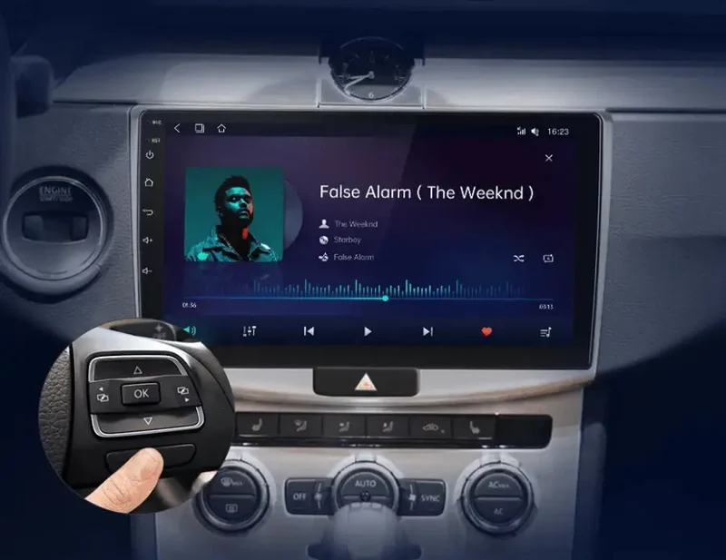 Radio Android do Volkswagen VW Passat B6 B7 CC (2005-2015) CarPlay Android Auto 4G WiFi GPS DSP