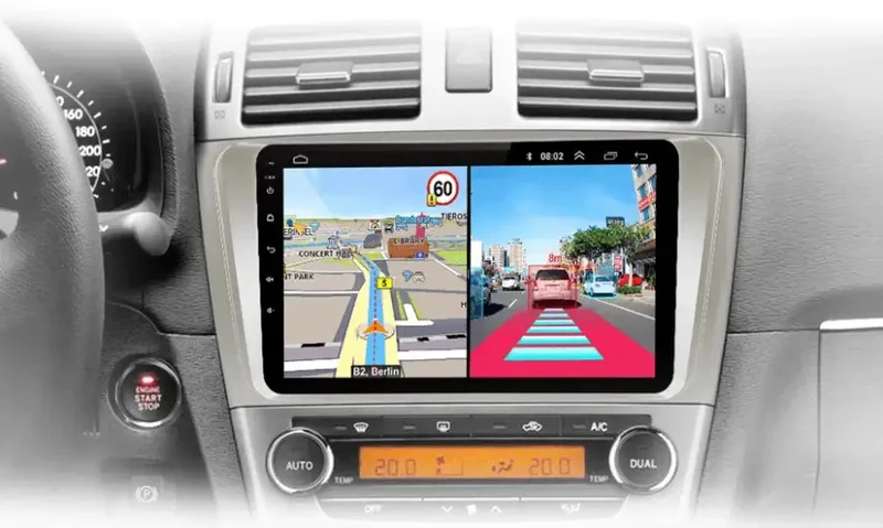 Radio Android do Toyota Avensis T27 (2008-2015) CarPlay Android Auto 4G WiFi GPS DSP