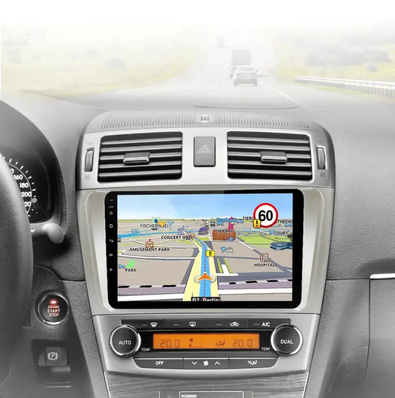 Radio Android do Toyota Avensis T27 (2008-2015) CarPlay Android Auto 4G WiFi GPS DSP