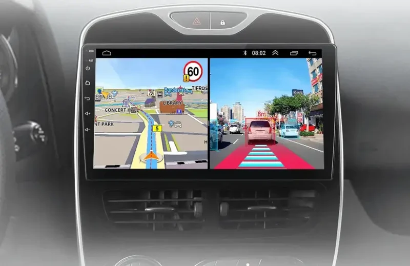 Radio Android do Renault Clio IV (2016-2019) CarPlay Android Auto 4G WiFi GPS DSP