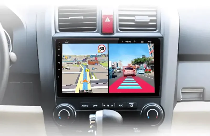 Radio Android do Honda CR-V III (2007-2011) CarPlay Android Auto 4G WiFi GPS DSP