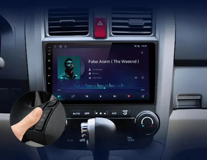 Radio Android do Honda CR-V III (2007-2011) CarPlay Android Auto 4G WiFi GPS DSP