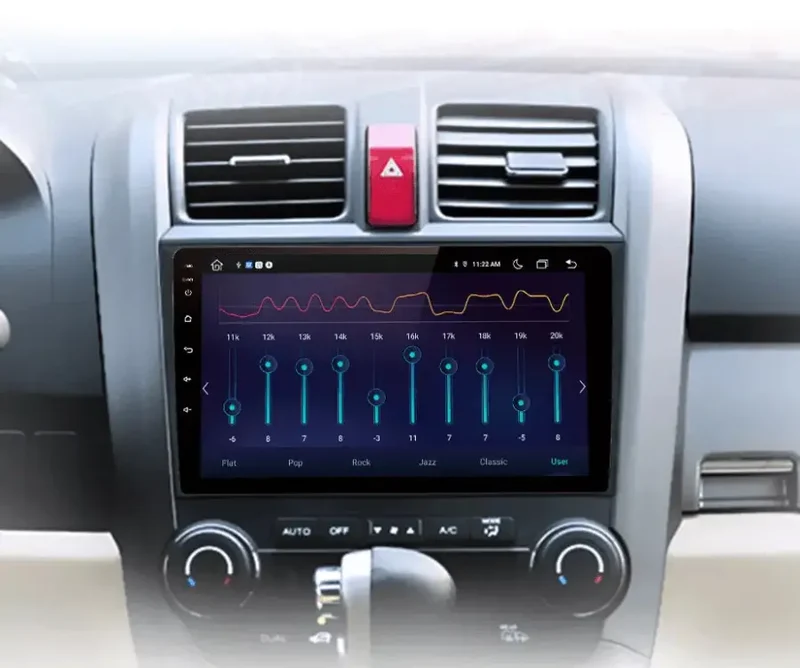Radio Android do Honda CR-V III (2007-2011) CarPlay Android Auto 4G WiFi GPS DSP