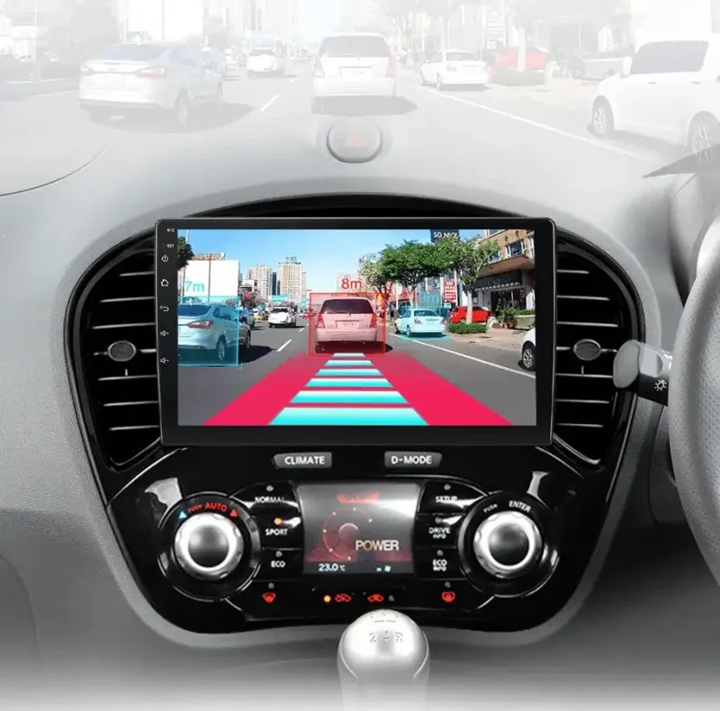 Radio Android do Nissan Juke (2010-2014) CarPlay Android Auto 4G WiFi GPS DSP