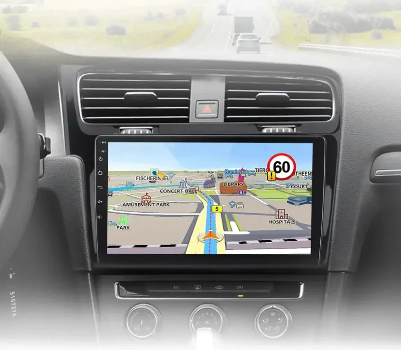 Radio Android do Volkswagen VW Golf 7 (VII) (2013-2017) CarPlay Android Auto 4G WiFi GPS DSP