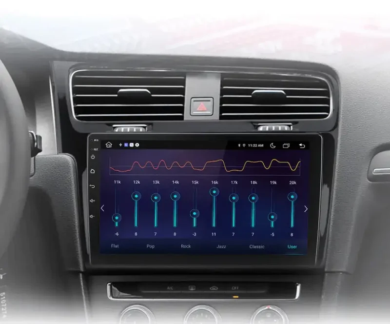 Radio Android do Volkswagen VW Golf 7 (VII) (2013-2017) CarPlay Android Auto 4G WiFi GPS DSP
