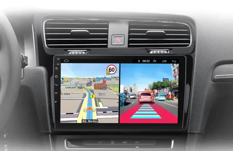 Radio Android do Volkswagen VW Golf 7 (VII) (2013-2017) CarPlay Android Auto 4G WiFi GPS DSP